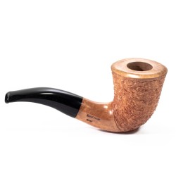 Pipa Santambrogio Rusticata Naturale Bent Dublin SA 26121 | Pipeonline