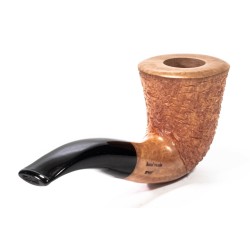 Pipa Santambrogio Rusticata Naturale Bent Dublin SA 26121 | Pipeonline