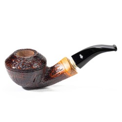 Pipa Santambrogio Sabbiata Bent Rhodesian SA 26122 | Pipeonline