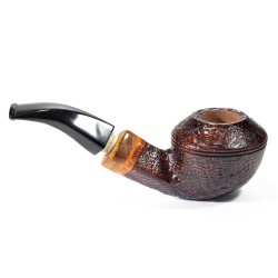 Pipa Santambrogio Sabbiata Bent Rhodesian SA 26122 | Pipeonline