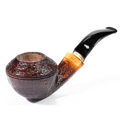 Pipa Santambrogio Sabbiata Bent Rhodesian SA 26122 | Pipeonline