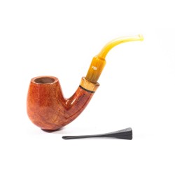 Pipa Santambrogio Liscia FP Media Full Bent SA 26128 | Pipeonline