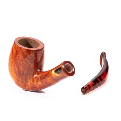 Pipa Santambrogio Liscia FP Media Bent Billiard SA 26124 | Pipeonline