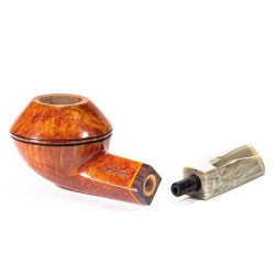 Briar Pipe Santambrogio Smooth FP Big Rhodesian SA 25127 | Buy Now