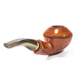 Pipa Santambrogio Liscia FP Bent Rhodesian SA 26126 | Pipeonline