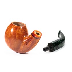 Pipa Santambrogio Liscia FP Grande Full Bent SA 26134 | Pipeonline