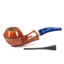 Pipe Santambrogio Smooth FX Medium Bent Rhodesian SA 25146 | Buy Now