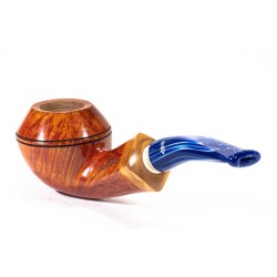 Pipa Santambrogio Liscia FX Media Bent Rhodesian SA 25146 | Pipeonline
