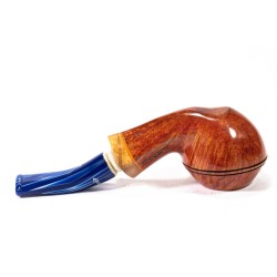 Pipa Santambrogio Liscia FX Media Bent Rhodesian SA 25146 | Pipeonline