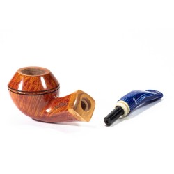 Pipa Santambrogio Liscia FX Media Bent Rhodesian SA 25146 | Pipeonline