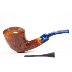 Pipa Santambrogio Liscia FX Grande Bent Dublin SA 26141 | Pipeonline