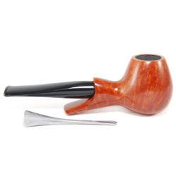 Pipa in Radica Roger Model Liscia Chiara Brandy