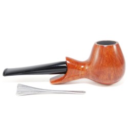 Pipa in Radica Roger Model Liscia Chiara Brandy