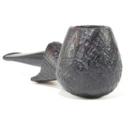 Briar Pipe Roger Model Sandblasted Brandy