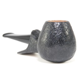 Briar Pipe Roger Model Sandblasted Brandy