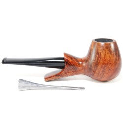 Pipa in Radica Roger Model Liscia Brandy