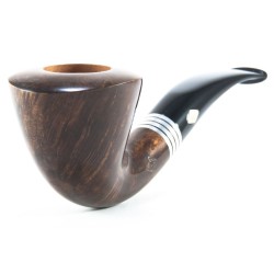 Pipa Brebbia Nova "PURA" Noce Mod. 132 Bent D.