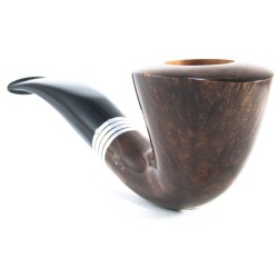 Pipa Brebbia Nova "PURA" Noce Mod. 132 Bent D.