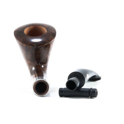 Pipa Brebbia Nova "PURA" Noce Mod. 132 Bent D.