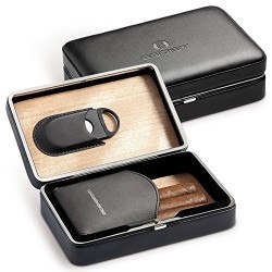 Humidor Travel Egoist for 5 cigars with cigar cutter