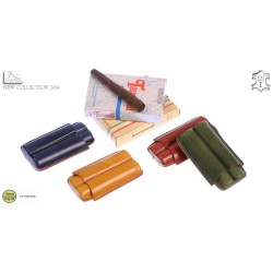 Cigar Case Lubinski for 2 Half Toscano Cigars