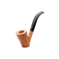 Pipa Caminetto Rusticata Naturale Gr. 8 Cherrywood