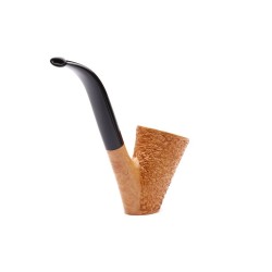 Pipa Caminetto Rusticata Naturale Gr. 8 Cherrywood