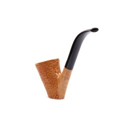 Pipa Caminetto Rusticata Naturale Gr. 8 Cherrywood
