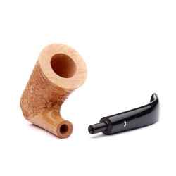 Pipa Caminetto Rusticata Naturale Gr. 8 Cherrywood