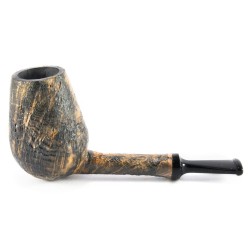 Briar Pipe BlueBird Contrast Sandblasted Chimney