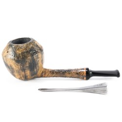 Pipa in Radica BlueBird Contrast Sabbiata Bulldog