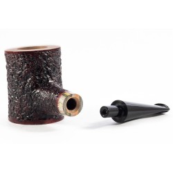 Pipa in Radica Radice Rind Rusticata Poker