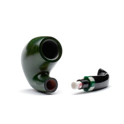 Pipa Vauen Clover Liscia Modello 1953 Bent Billiard