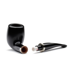 Pipa Vauen Melvin Liscia Mod. MV168 Bent Billiard