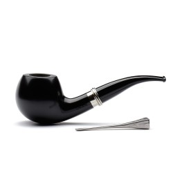Pipa Vauen Melvin Liscia Modello MV142 Bent Apple