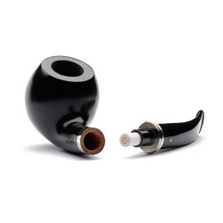 Pipa Vauen Melvin Liscia Modello MV142 Bent Apple