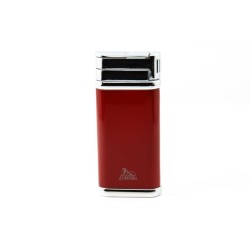 Accendino Jet Flame Lubinski Arezzo Rosso Lucido
