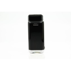 Jet Flame Colibri Polished Black and Chrome Lighter