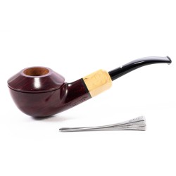 Pipe Caminetto Red Group 5 Bent Rhodesian
