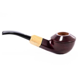 Pipe Caminetto Red Group 5 Bent Rhodesian