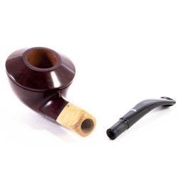 Pipe Caminetto Red Group 5 Bent Rhodesian