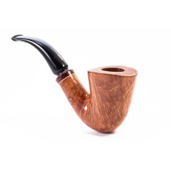 Pipa Amorelli Tre Stelle Fancy Flock Bent Billiard