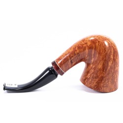 Pipa Amorelli Tre Stelle Fancy Flock Bent Billiard
