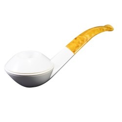 Meerschaum Pipe Lubinski B 218 Bent Rhodesian