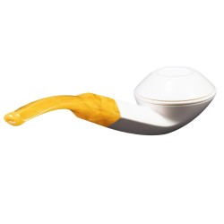 Meerschaum Pipe Lubinski B 218 Bent Rhodesian
