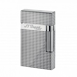 Accendino S.T. Dupont Linea 2 Silver Diamond Head