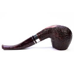 Pipa Savinelli Bacco 645 KS Rusticata Bent Brandy