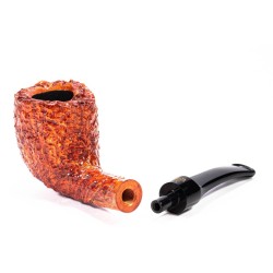 Pipe Winslow Crown Viking Rusticated Billiard