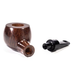 Pipa in Radica Caminetto Brown Gruppo 3 Apple