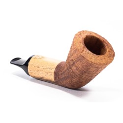 Briar Pipe Manu' Sandblasted Bamboo Horn 2019